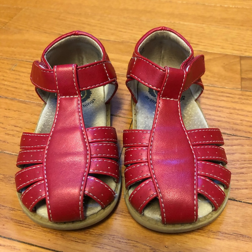 Livie & Luca Red Sandals